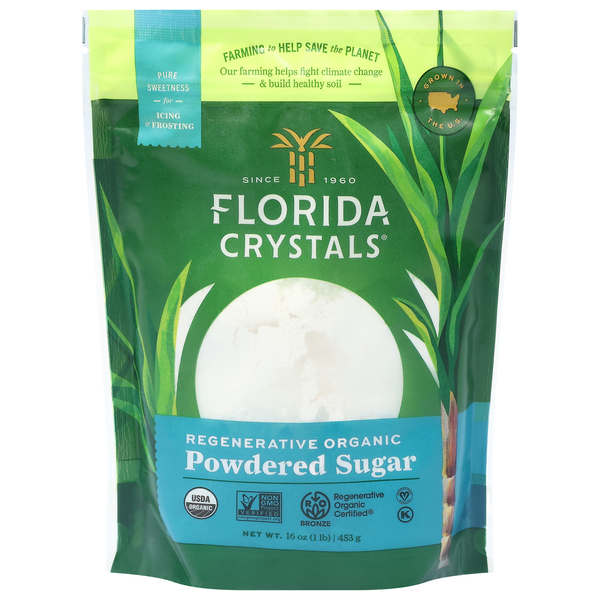 Save on Florida Crystals Regenerative Organic Powdered Sugar Order