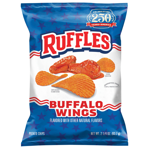 Ruffles Buffalo Wings Potato Chips