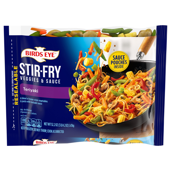 Birds Eye Teriyaki Stir-Fry Veggies & Sauce Frozen