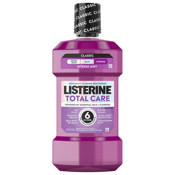 Listerine Total Care Anticavity Fresh Mint Mouthwash