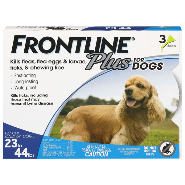 Frontline Plus for Dogs 23 to 44 lbs