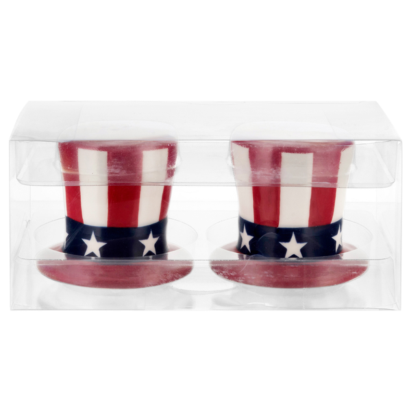 Smart Living Summer Salt & Pepper Shakers Patriotic Hats