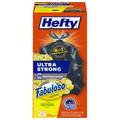 Hefty Ultra Strong Fabuloso Lemon Multipurpose Drawstring Bags 30 Gallon