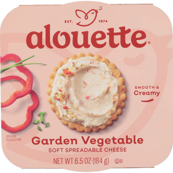 Alouette Garden Vegetable Soft Spreadable Cheese