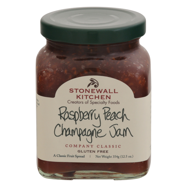 Stonewall Kitchen Gluten Free Raspberry Peach Champagne Jam