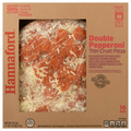 Hannaford Double Pepperoni Thin Crust Pizza Refrigerated