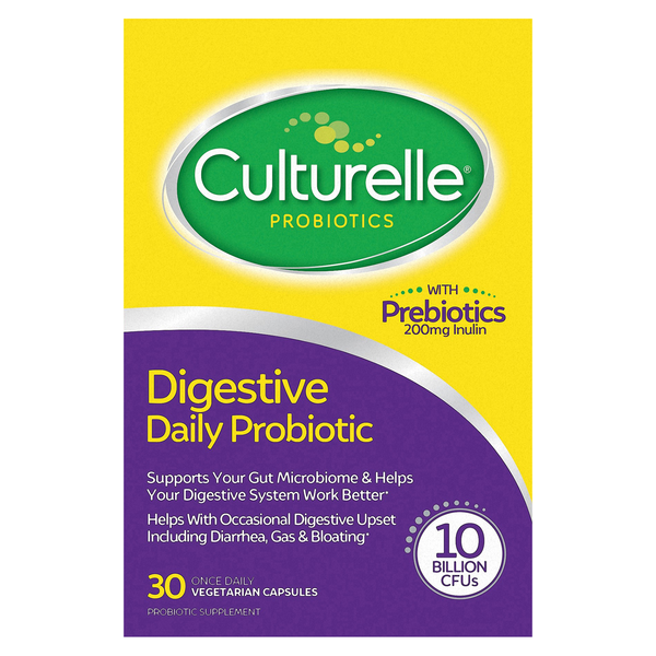 Culturelle Probiotics Digestive Health Daily Probiotic Capsules