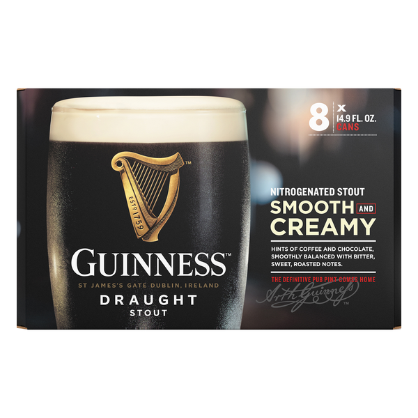 Guinness Pub Draught Beer - 8 pk