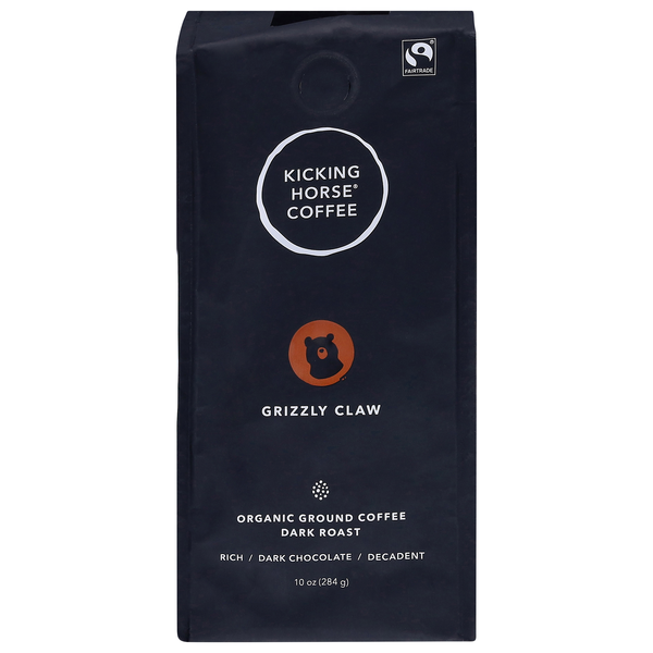 Kicking Horse Organic Grizzly Claw Dark Roast Ground Coffee