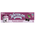 Waterloo Black Cherry Sparkling Water - 12 pk