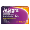 Allegra Allergy Relief Indoor/Outdoor 12hr Tablets