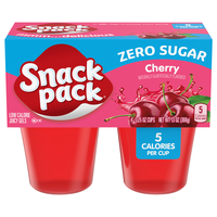 Snack Pack Zero Sugar Cherry Juicy Gels Cups - 4 ct | Food Lion