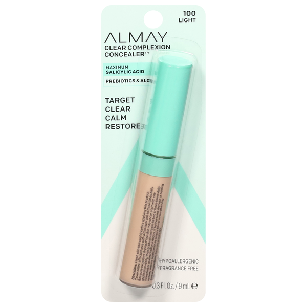 Almay Fragrance Free Clear Complexion Concealer Light 100