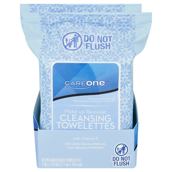 CareOne Make-Up Remover Cleansing Towelettes