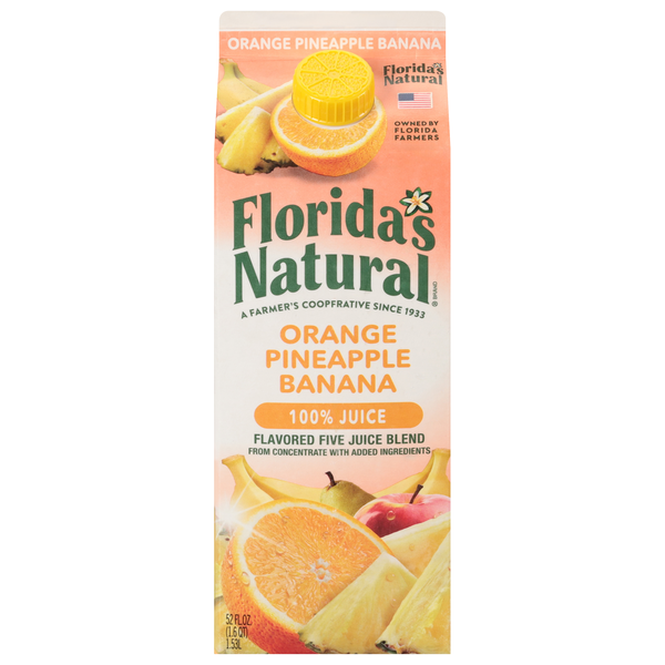 Florida's Natural 100% Orange Pineapple Banana Juice