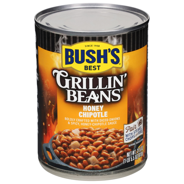 Save on Bush's Best Grillin' Beans Honey Chipotle Order Online Delivery