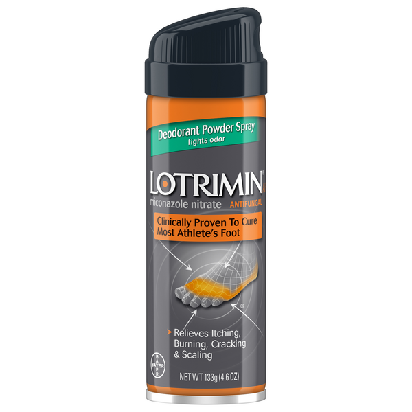 Save on Lotrimin Antifungal Deodorant Powder Spray Order Online