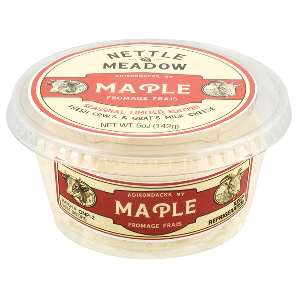 Nettle Meadow Maple Goat's Cheese Spread