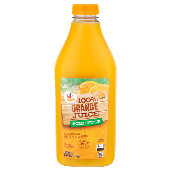 Our Brand 100% Some Pulp Orange Juice