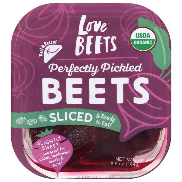 Love Beets Perfectly Pickled Organic Sliced Beets