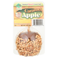 Tastee Caramel Apple with Chopped Peanuts