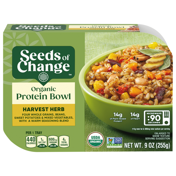 Seeds of Change Organic Harvest Herb Protein Bowl