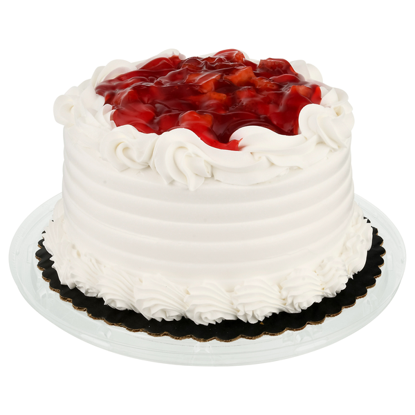 Giant Bakery Double Layer Round Strawberry Shortcake