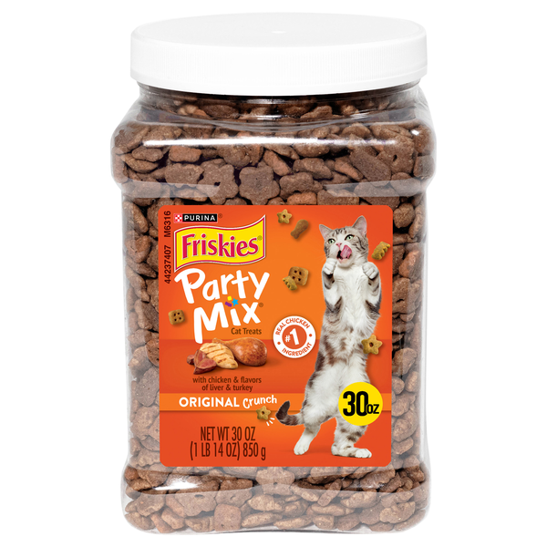 Friskies Party Mix Original Crunch Cat Treats Value Size