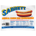 Sabrett Natural Casing Beef Frankfurters - 6 ct
