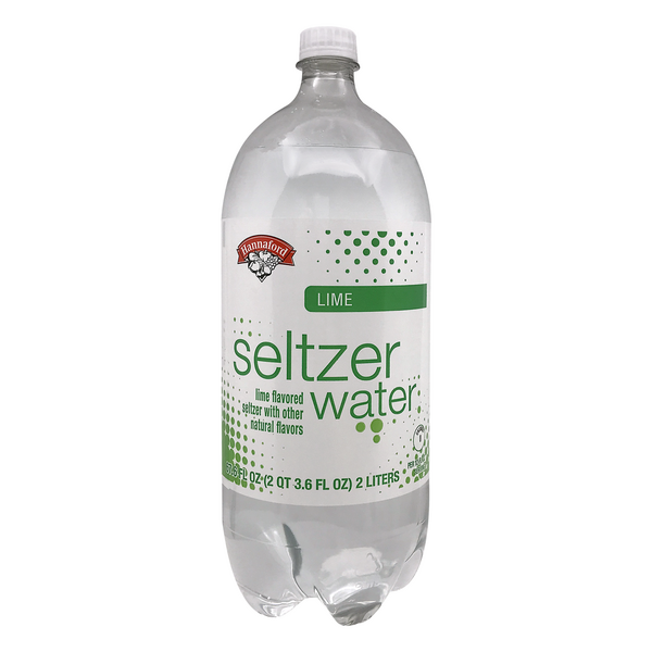 Hannaford Lime Seltzer Water