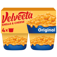 Velveeta Original Shells & Cheese Pasta Microwaveable Cup - 4 ct
