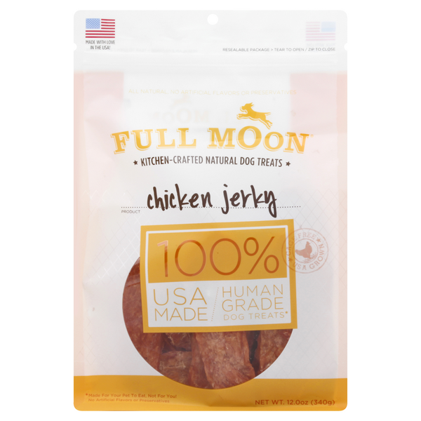 Save on Full Moon Dog Treats Natural Chicken Jerky Order Online Delivery Food Lion