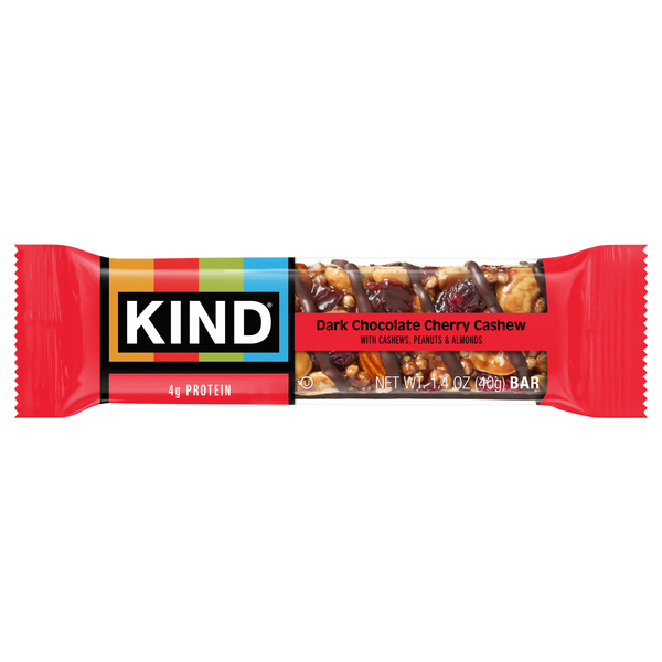 KIND Gluten Free Dark Chocolate Cherry Cashew Bar
