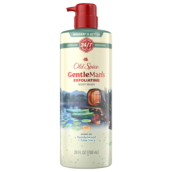 Old Spice Men's Sandalwood + Aloe Vera Body Wash