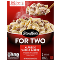Stouffer's For Two Alfredo Shells & Beef Pasta Frozen Meal