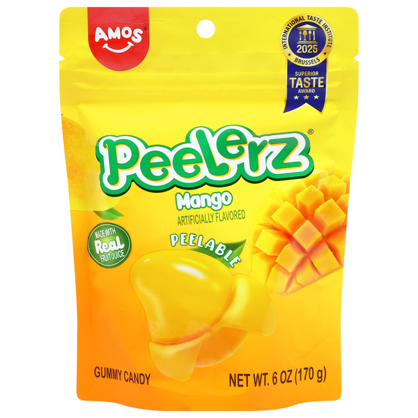 Amos Peelerz Mango Gummy Candy