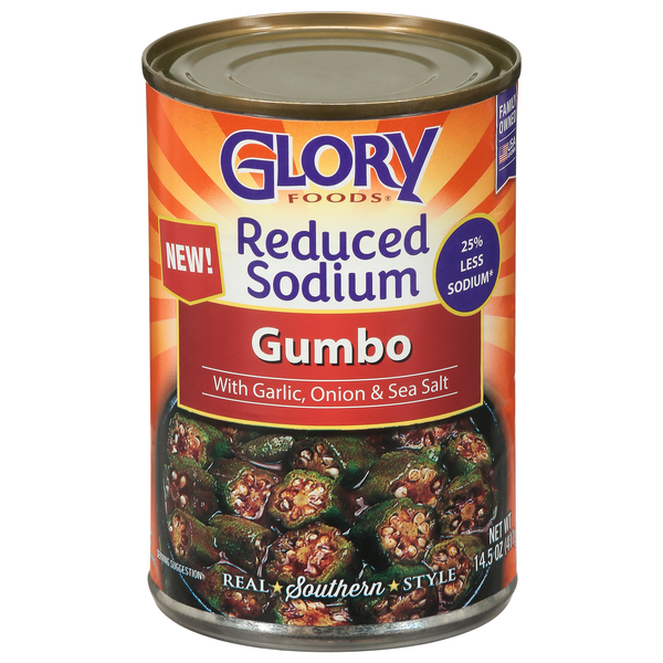 Glory Foods Reduced Sodium Southern Style Gumbo