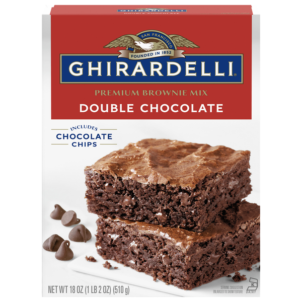 Ghirardelli Premium Double Chocolate Brownie Mix