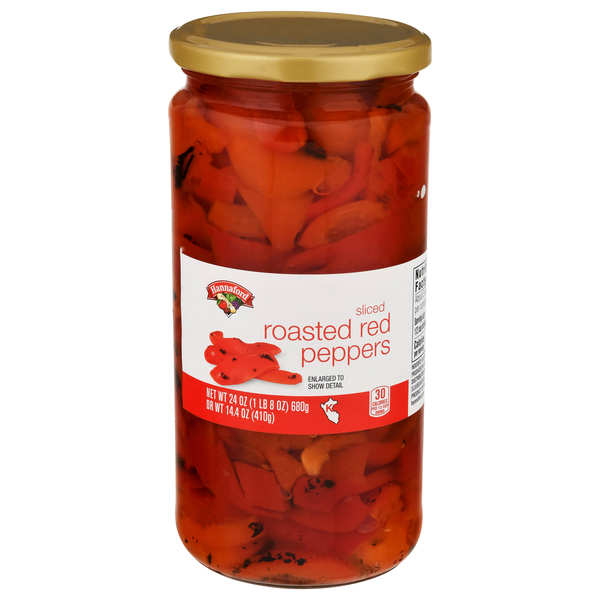 Hannaford Sliced Roasted Red Peppers