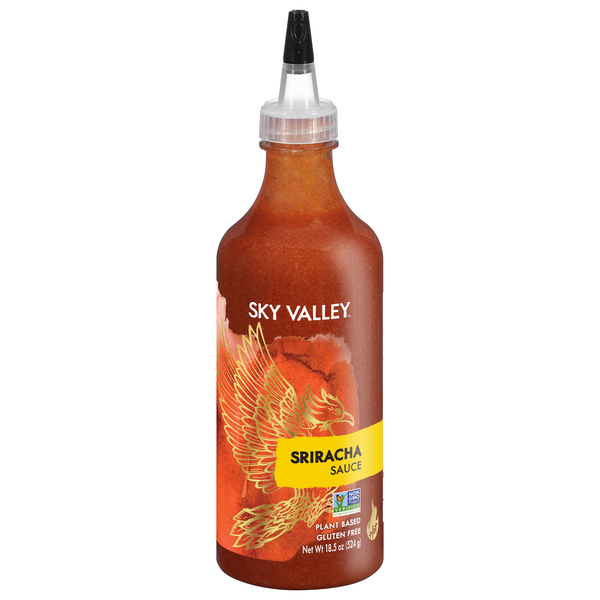 Sky Valley Plant-Based Hot Sriracha Sauce