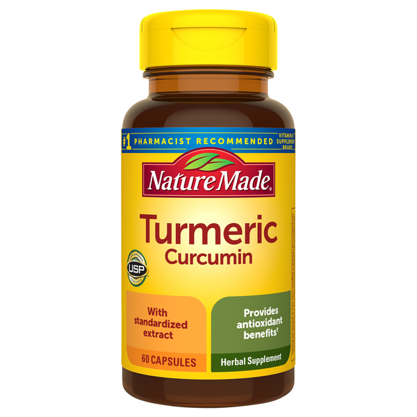 Nature Made Turmeric Curcumin Dietary Supplement Capsules