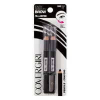 CoverGirl Easy Breezy Brow Fill + Define Pencils Black 500