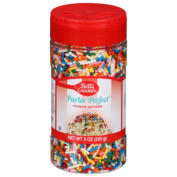 Betty Crocker Parlor Perfect Rainbow Sprinkles