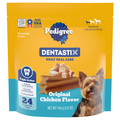 PEDIGREE DENTASTIX Original with Chicken Treats for Toy/Small Dogs - 24 ct