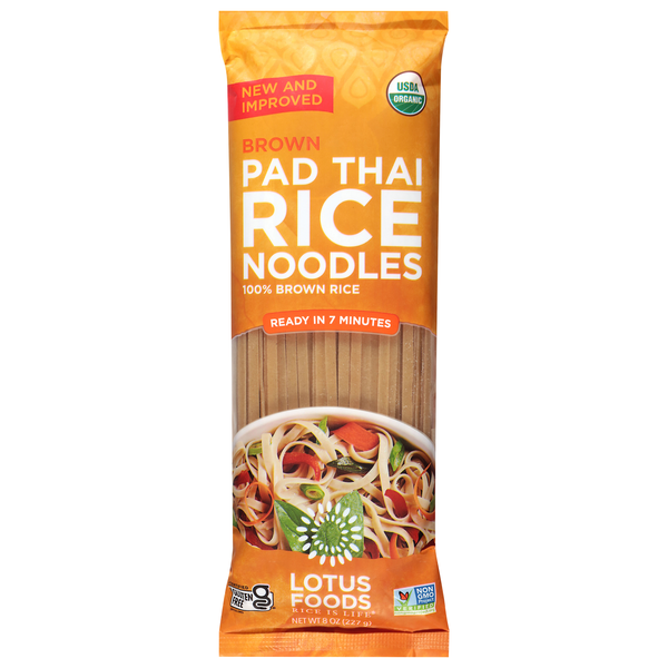 Lotus Foods Brown Rice Pad Thai Noodles