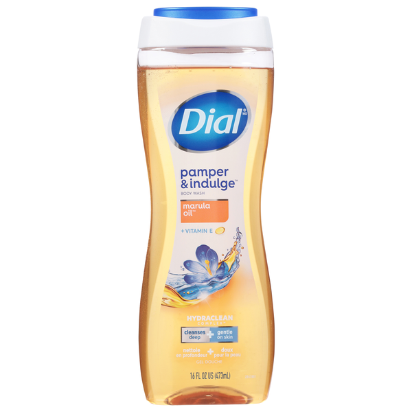 Dial Pamper & Indulge Marula Oil + Vitamin E Body Wash