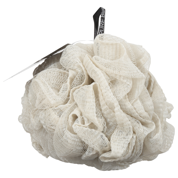 Pure Body Exfoliating Sponge White