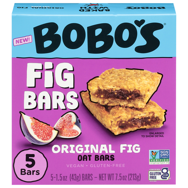 Bobo's Original Fig Oat Bars - 5 ct