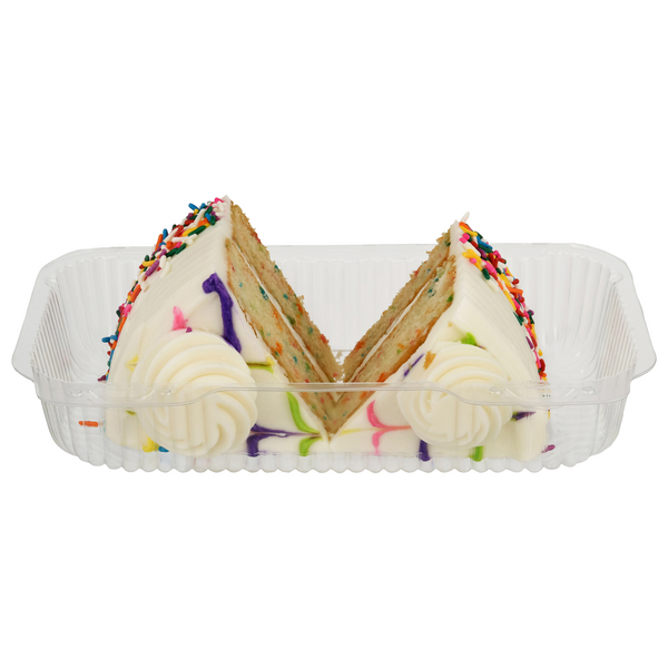Our Brand Bakery Confetti Cake Slices - 2 ct