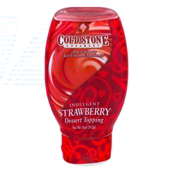 Cold Stone Creamery Indulgent Strawberry Dessert Topping